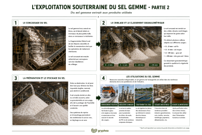 L'exploitation souterraine du sel gemme - partie 2